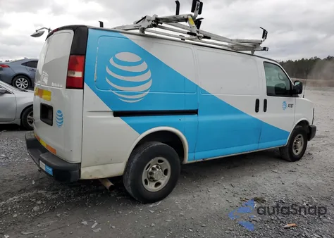 2013 Chevrolet Express G2500 из США, поврежденный, VIN 1GCWGFCAXD1151070